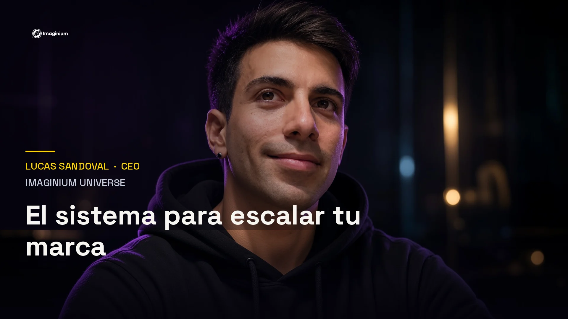Lucas Sandoval, CEO